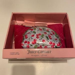 Juicy Couture 2 in 1 Cosmetic and makeup Travel Bag